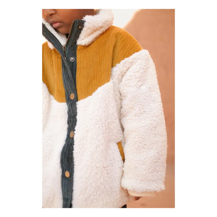 Louise Misha Manteau Façon Fourrure Ayser | Ecru