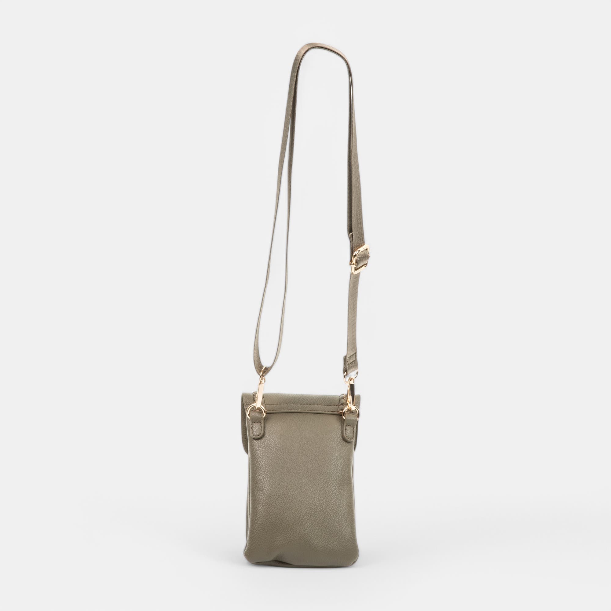 Pochette pour téléphone kaki