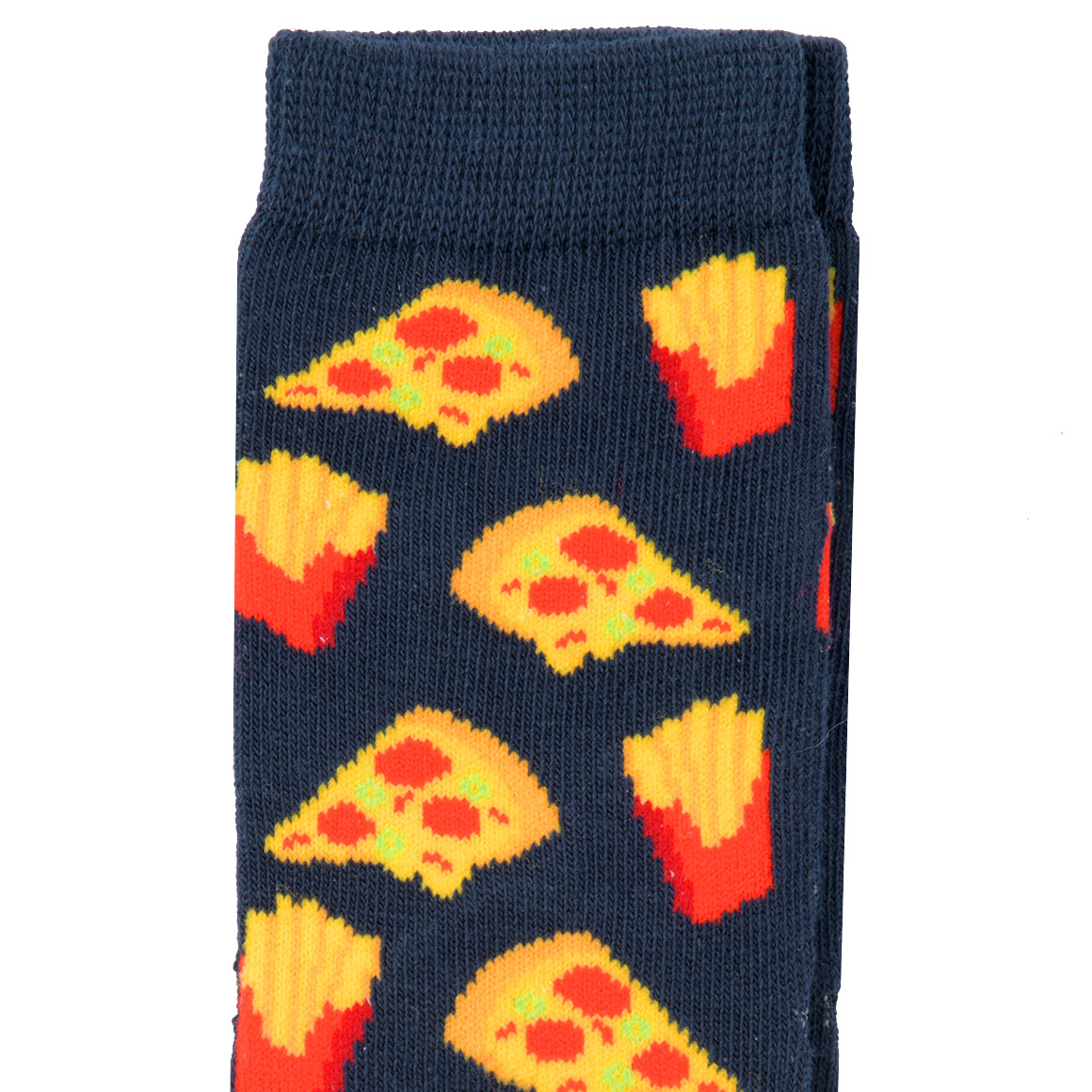 Topolino 1 Paar Jungen Socken mit Fast-Food-Motiven dunkelblau