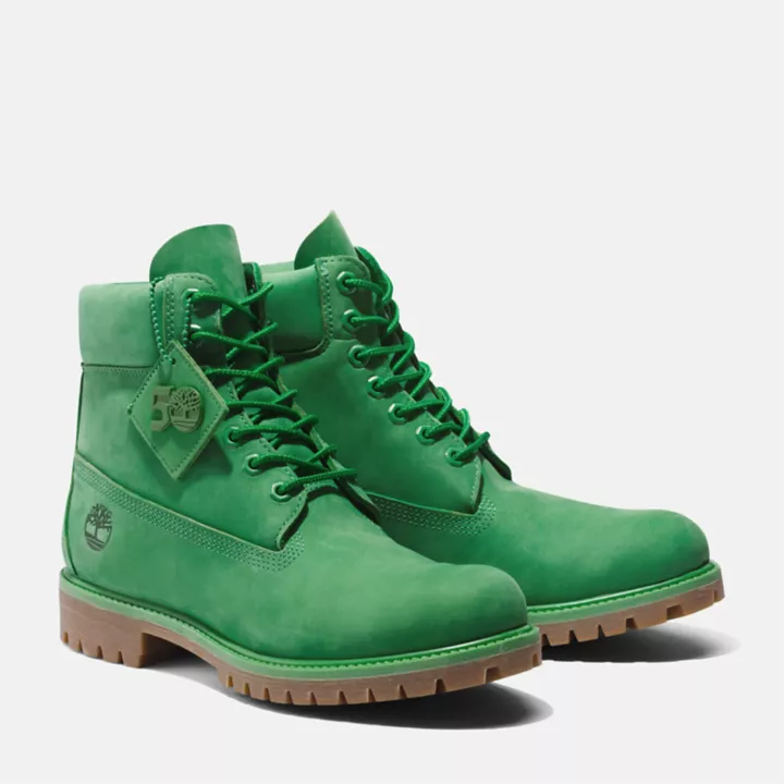 Timberland 50th Edition Premium 6-Inch Boot imperméables pour femme en vert
