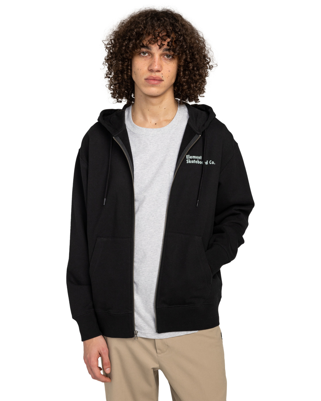Element Supplier Zip PO Flint Black