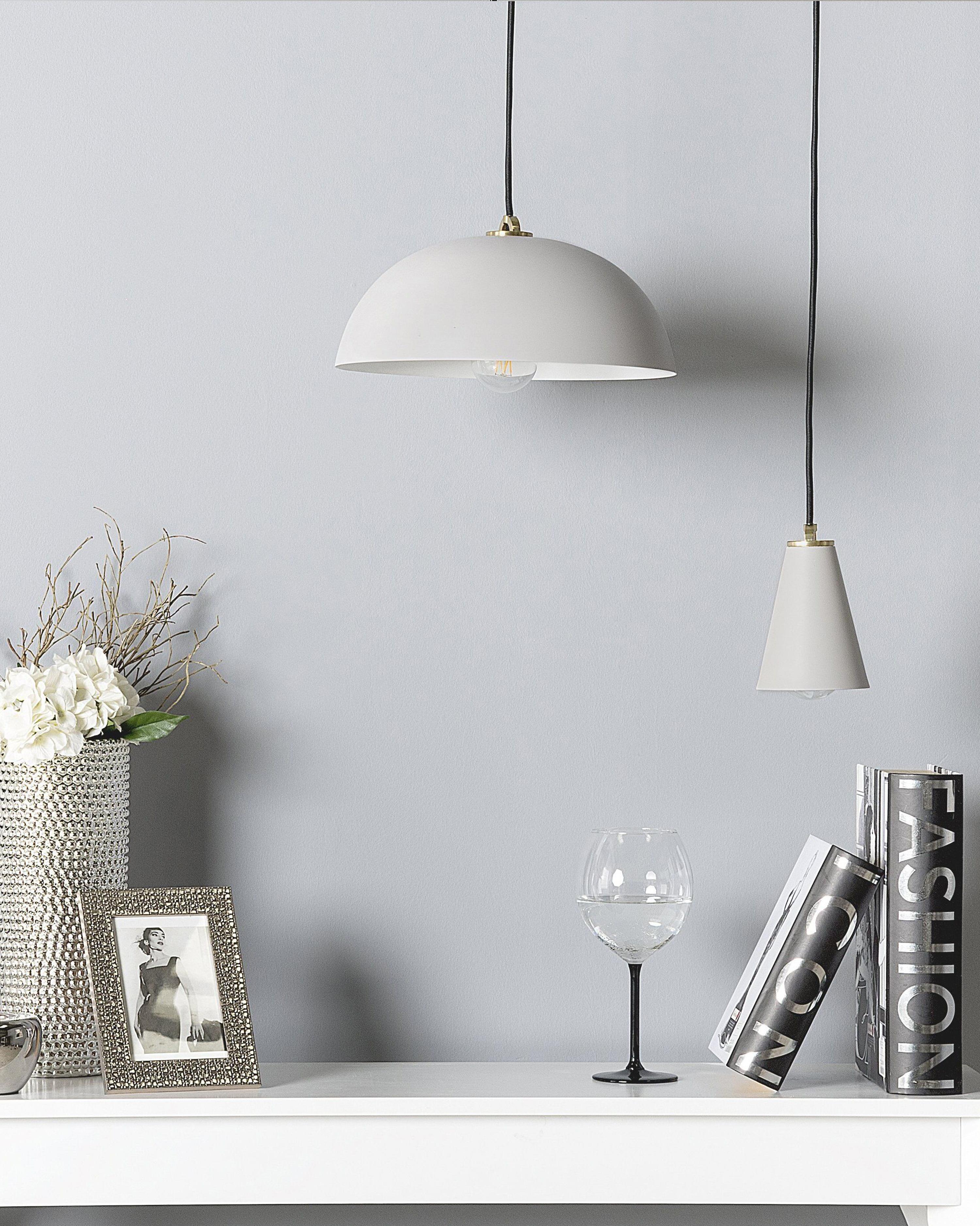 Hanglamp CARES Metaal Lichtgrijs