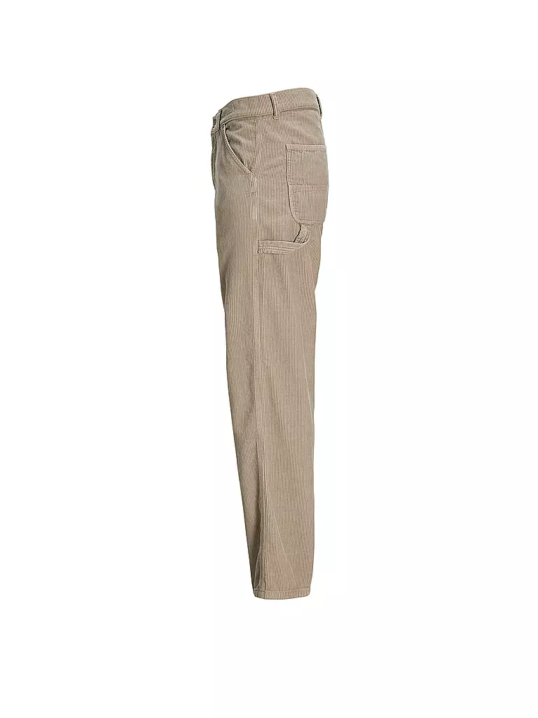 JACK & JONES Cordhose Flared Fit JJSTEDDIE beige