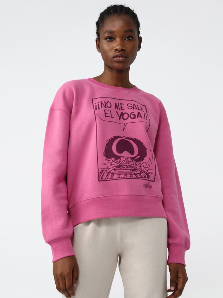 Moletom Mafalda - Rosa