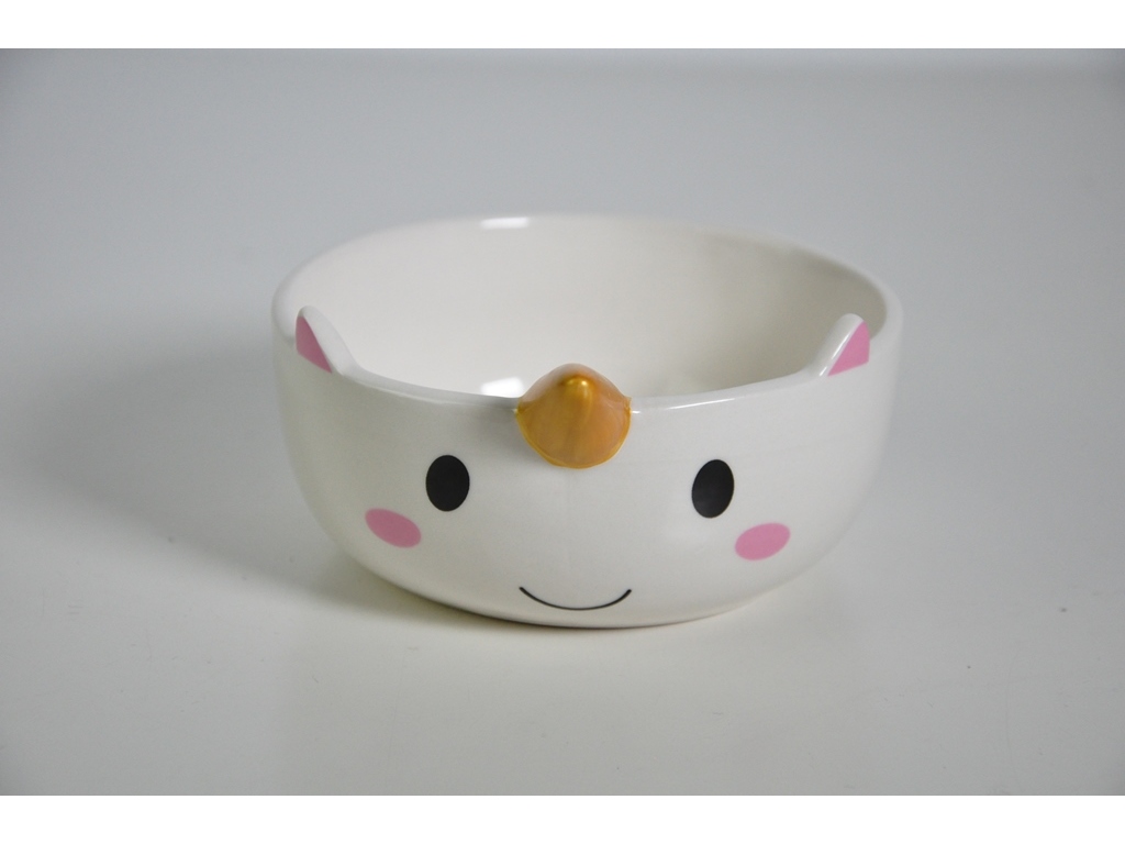 TAÇA PORCELANA ACTUEL UNICÓRNIO 12CM