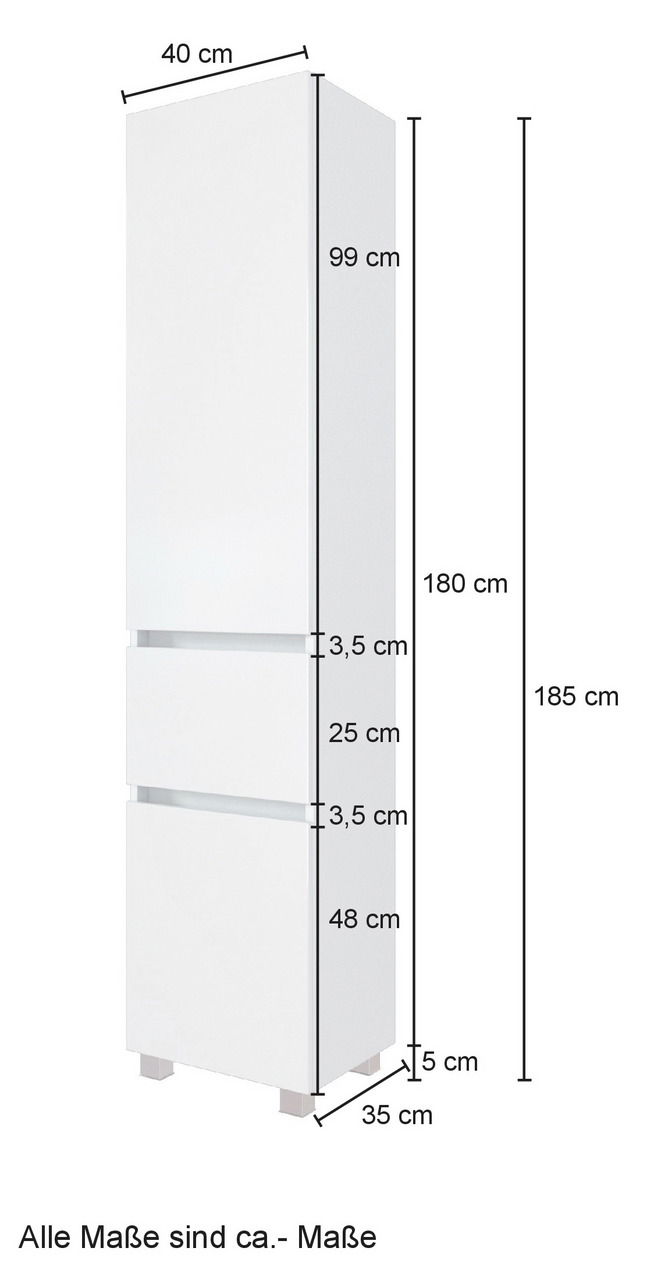 XORA Hochschrank PIENZA