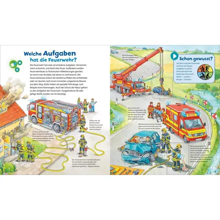 BOOKii® Was ist Was Junior - Im Einsatz mit der Feuerwehr