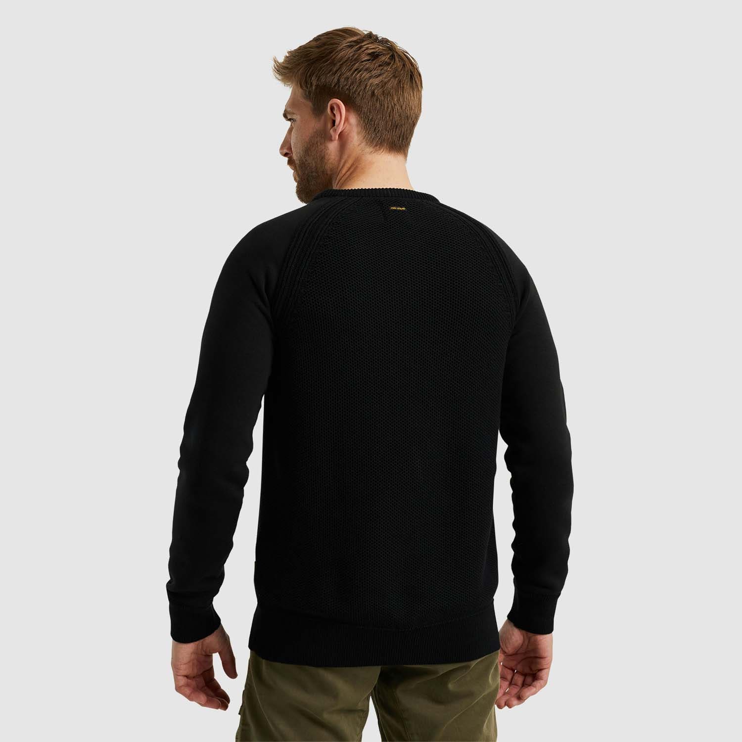 PME Legend  R-neck knit sweat combination