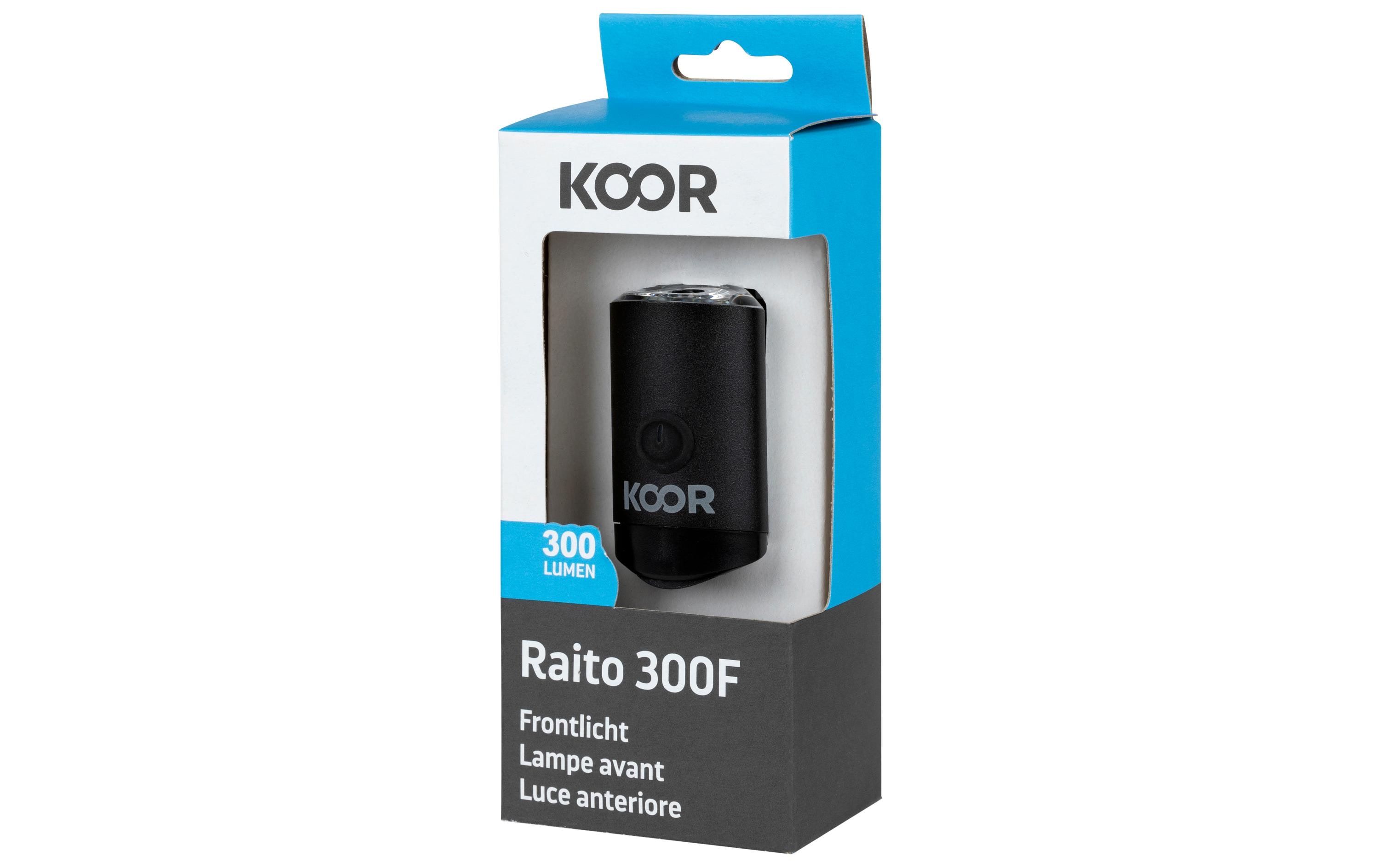 Velolampe Raito 300FFrontlicht