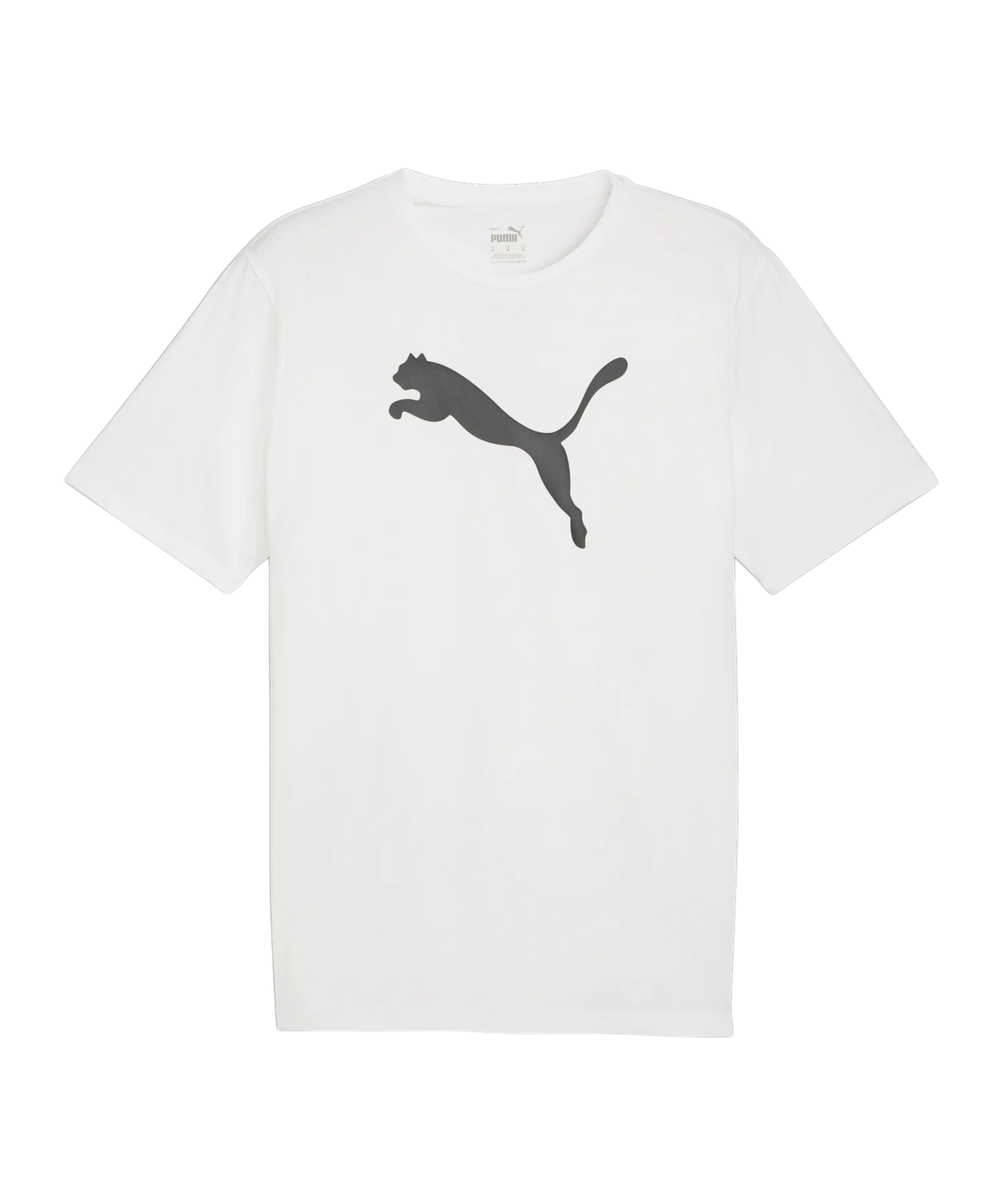 PUMA teamRISE Logo Trainingshirt Weiss F04