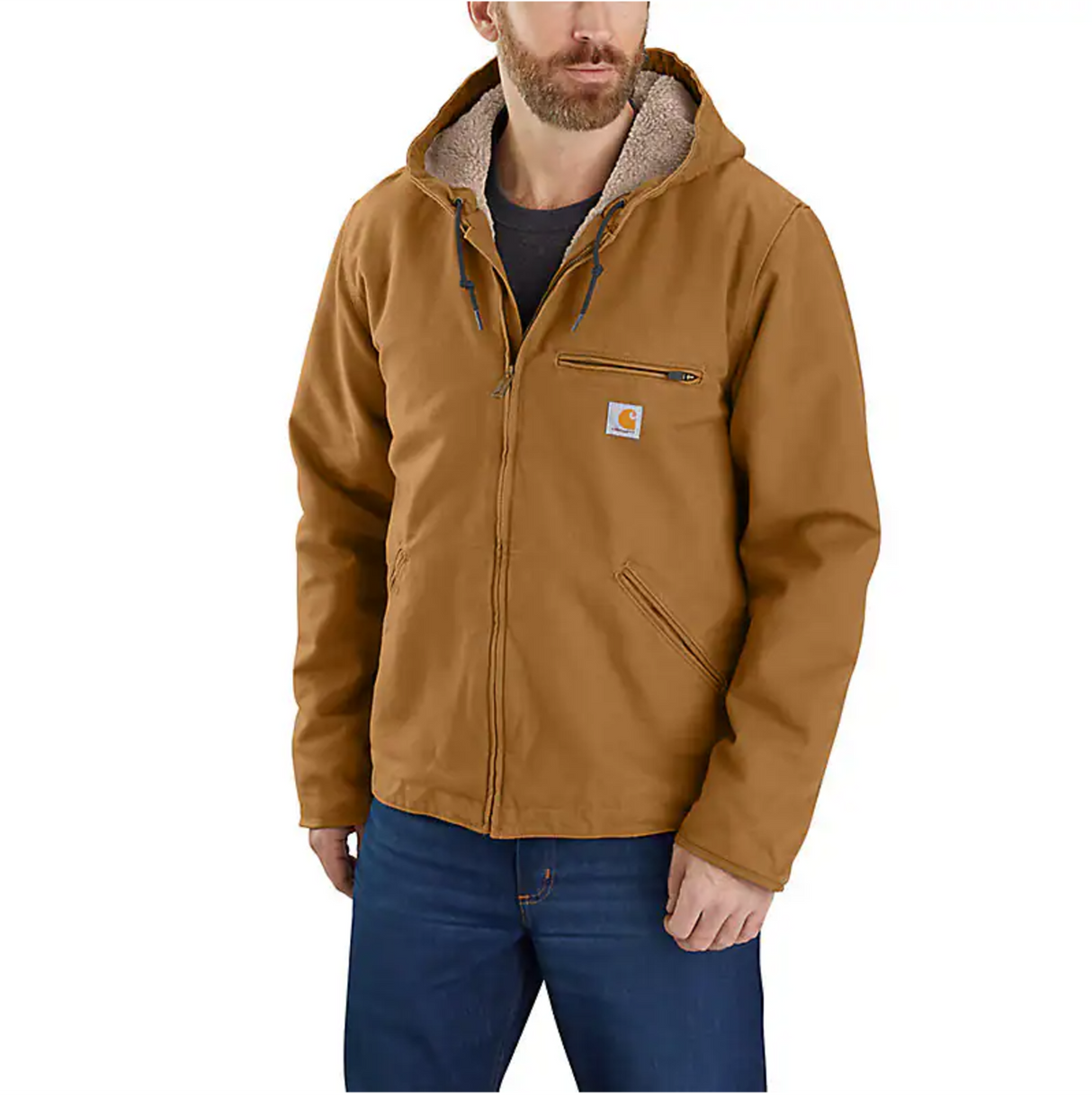 Carhartt<br>Washed Duck Sherpa Lined Jacket