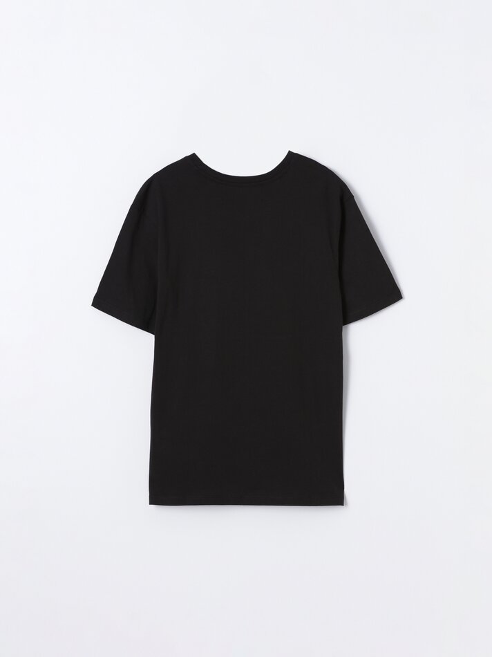Camiseta estampada Naruto Shippuden - Preta