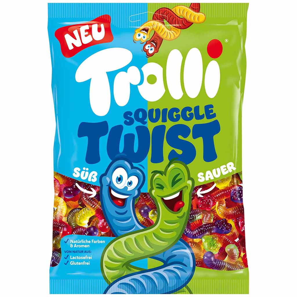 Trolli Squiggle Twist 1000g MHD:18.7.25