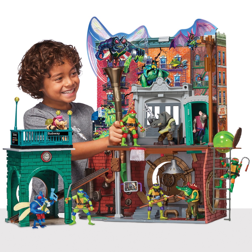 Teenage Mutant Ninja Turtles: Mutant Mayhem Kanalisationsversteck-Spielset