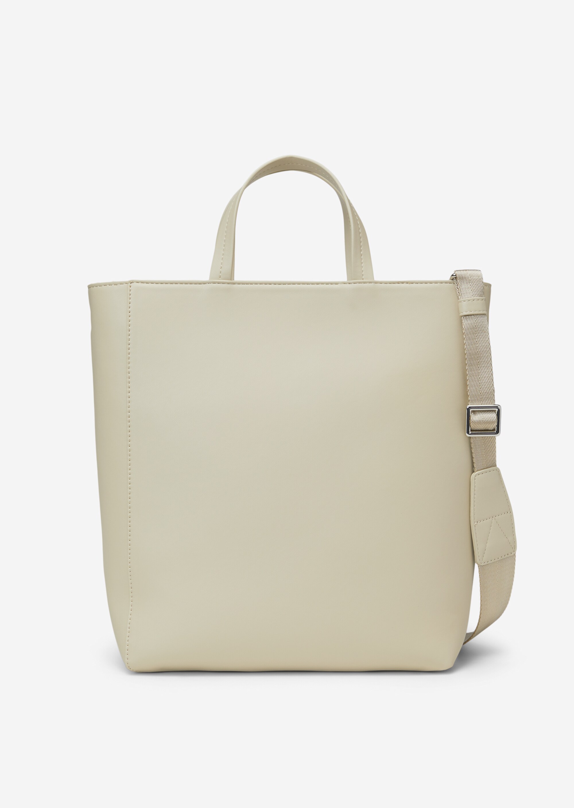 Shopper aus einer Lederalternative aus recyceltem Polyester