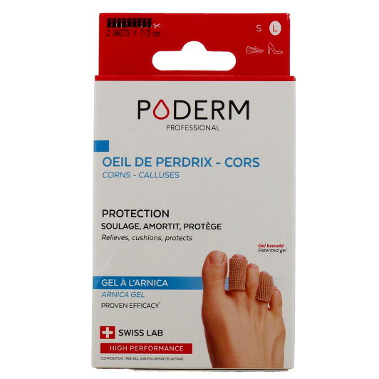 Poderm Digitube protecteur cors oeil de perdrix
