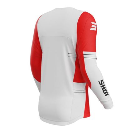 Maillot cross Shot CONTACT - SHIELD 2025 - Rouge