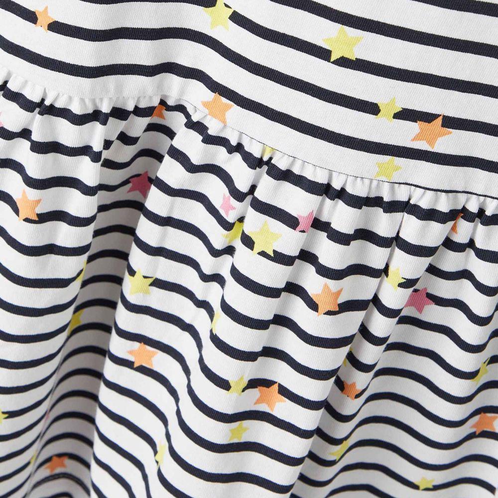 Name it Robe Blanche à Rayures Fille Name it Frida