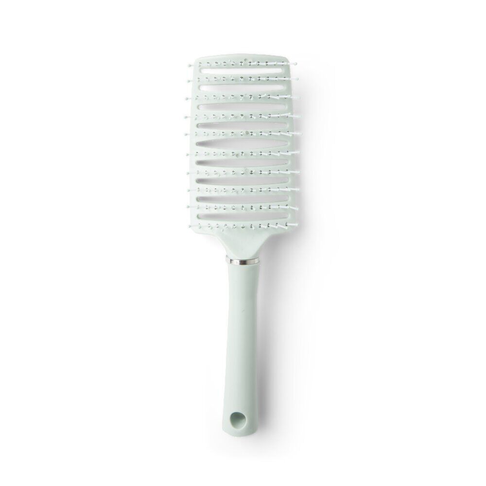 Brosse à cheveux en plastique 3 coloris