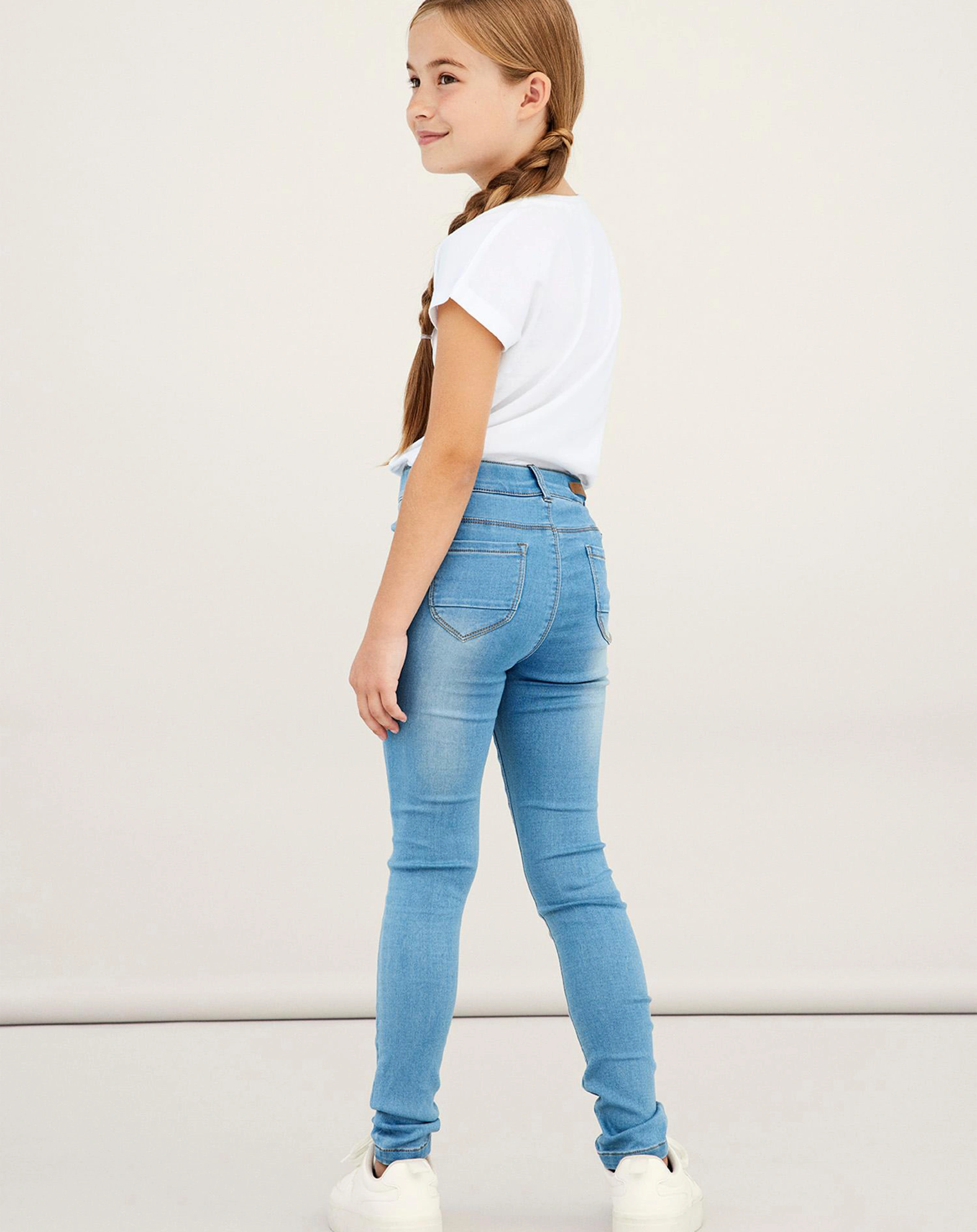 Sweat-Jeanshose NKFPOLLY DNMTHAYER in medium blue