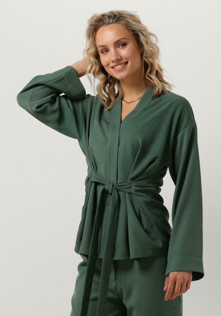 ANOTHER LABEL groene another label blazer tirra blazer