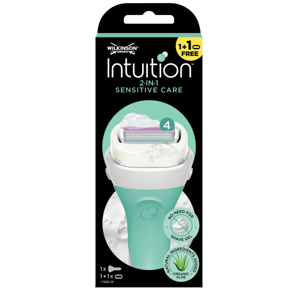 Wilkinson Intuition 2 in 1 Scheermes Sensitive Care 1 set
