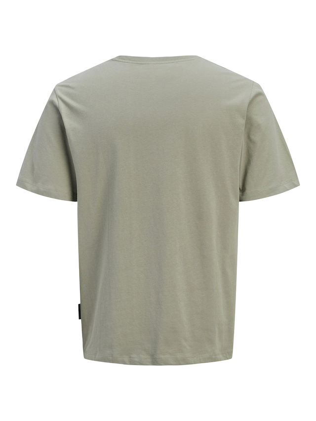 Jack & Jones PlusSize T-Shirt »JJDEVIN DAYTONA PRINT TEE SS CREW PLS«
