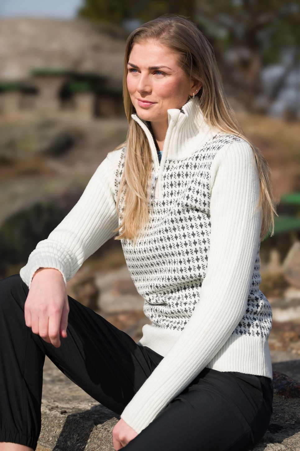 Stormberg Honningsvåg Half Zip ullgenser