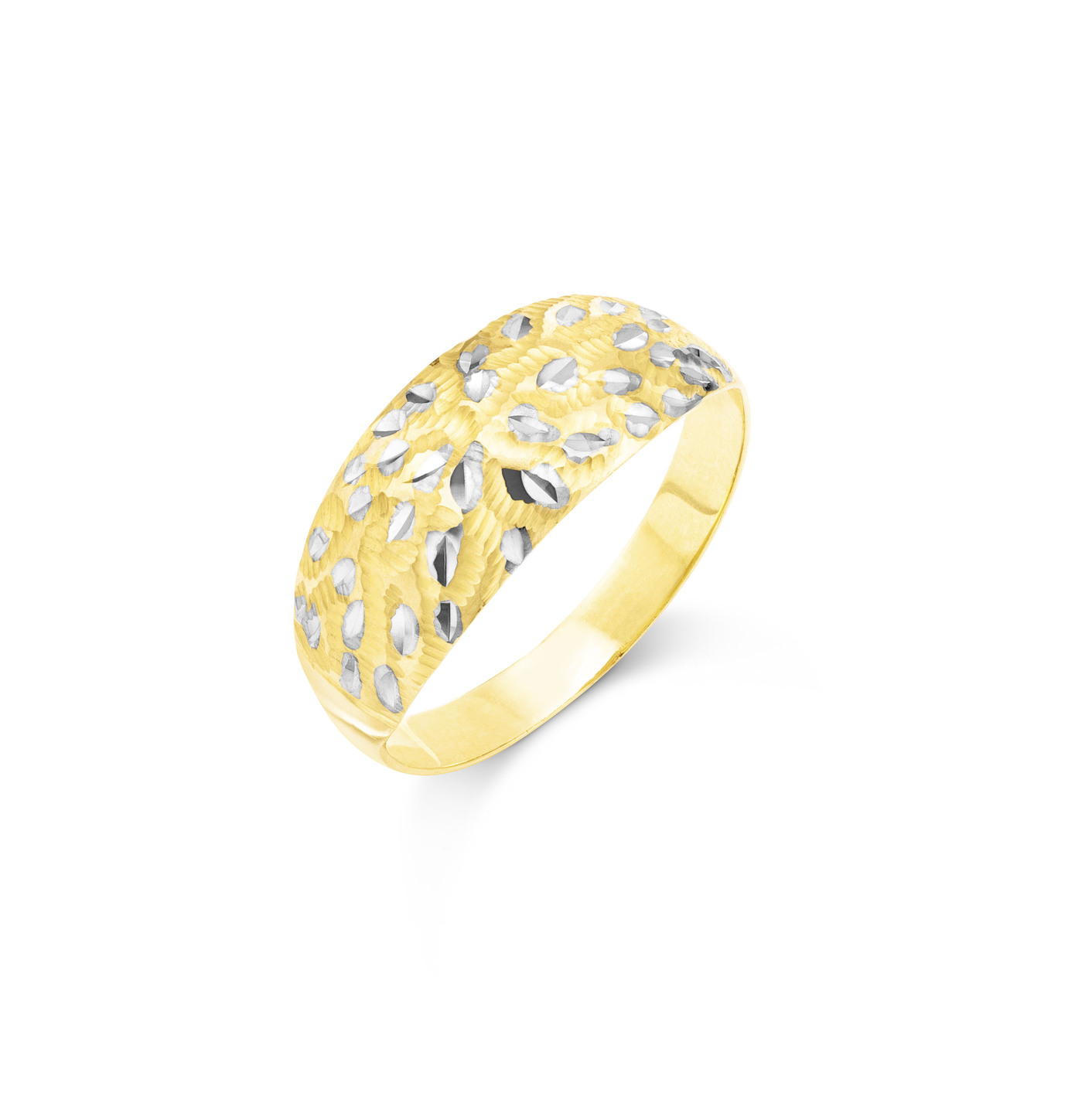 Exquisiter Damenring in Bicolor