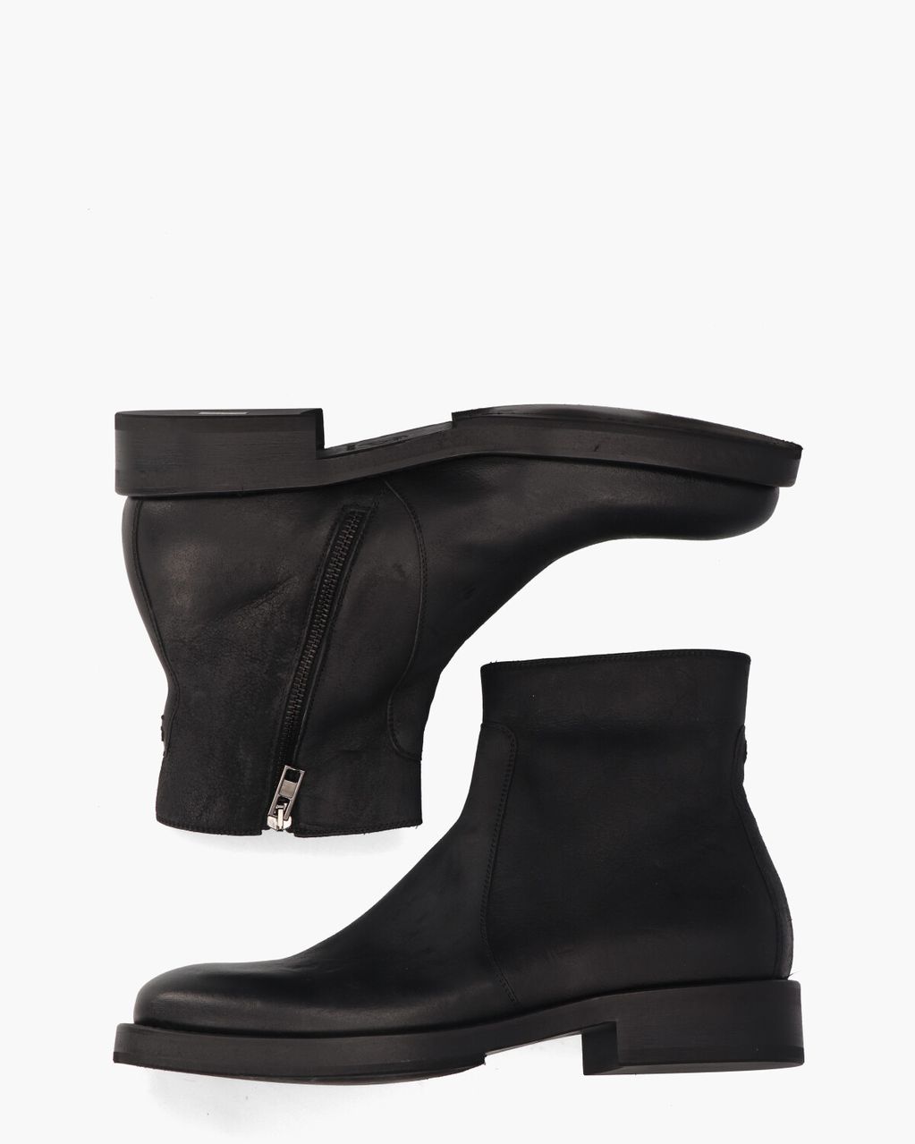 Fabrizio Silenzi 3007 Zwart Heren Enkelboots