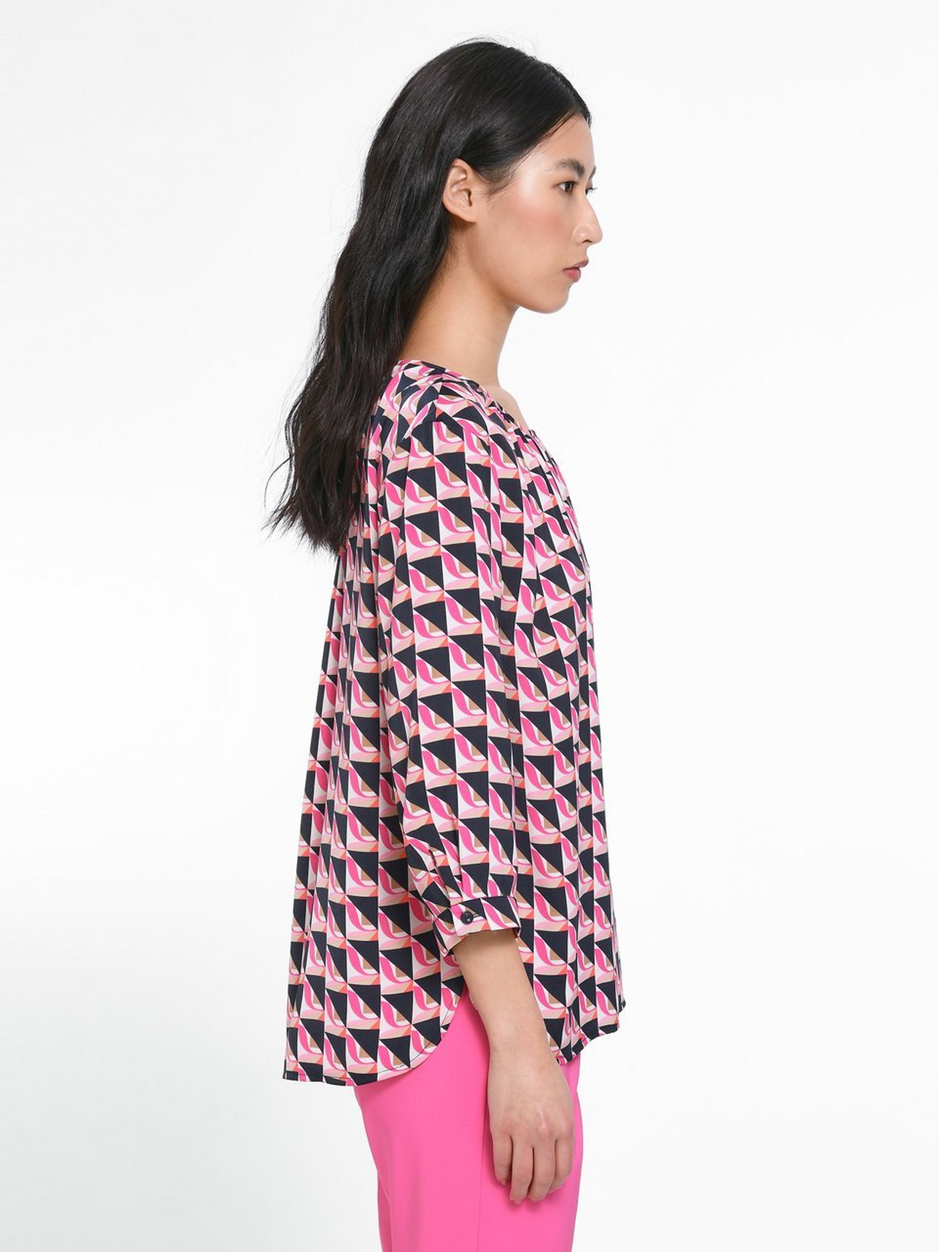 Bluse mit 3/4-Arm