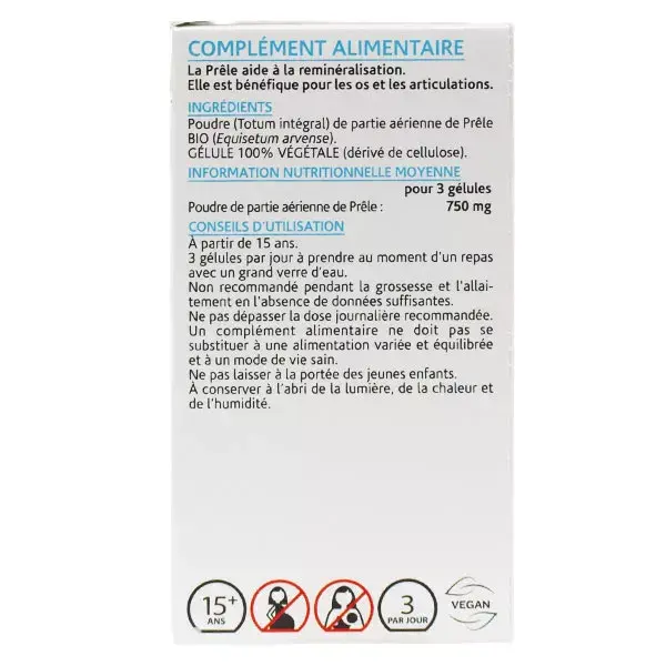 Arkopharma Arkogélules Cavalinha Orgânica 150 Cápsulas
