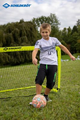 SchildkrötTragbares Fussballtor XL - gelb