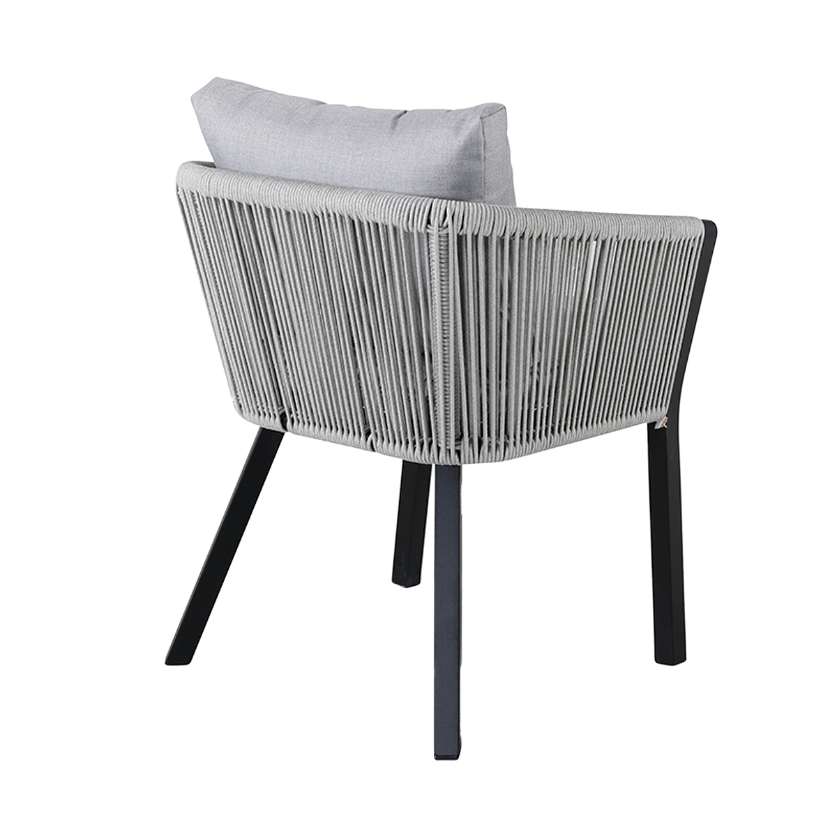 Tuinstoel Elly - set van 2 Zwart