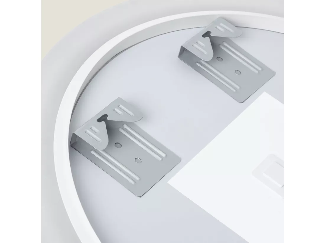 Miroir Salle de Bain avec Éclairage LED Anti-buée Shala Ø60 cm 2700K Blanc chaud