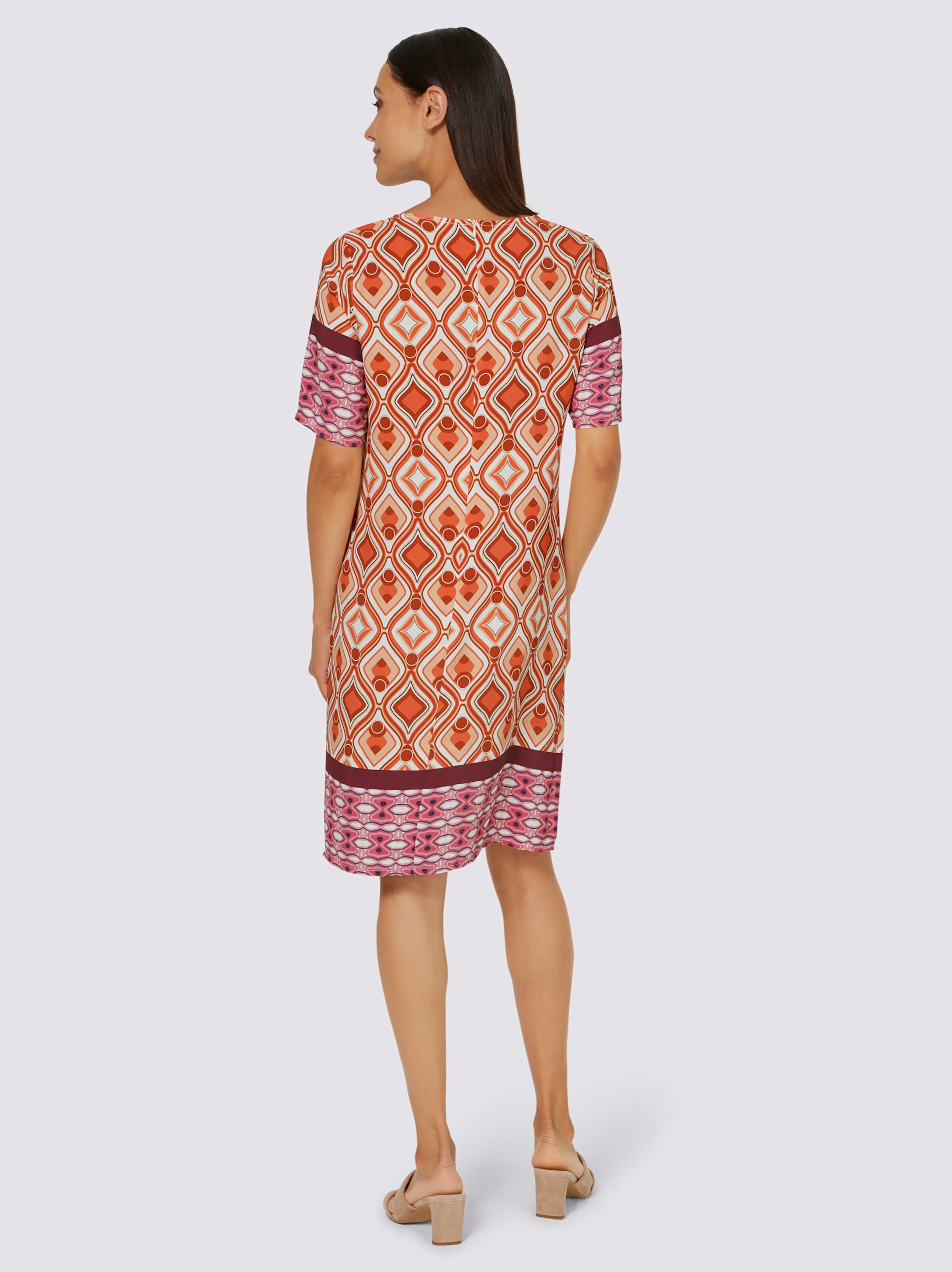 Druck-Kleid
