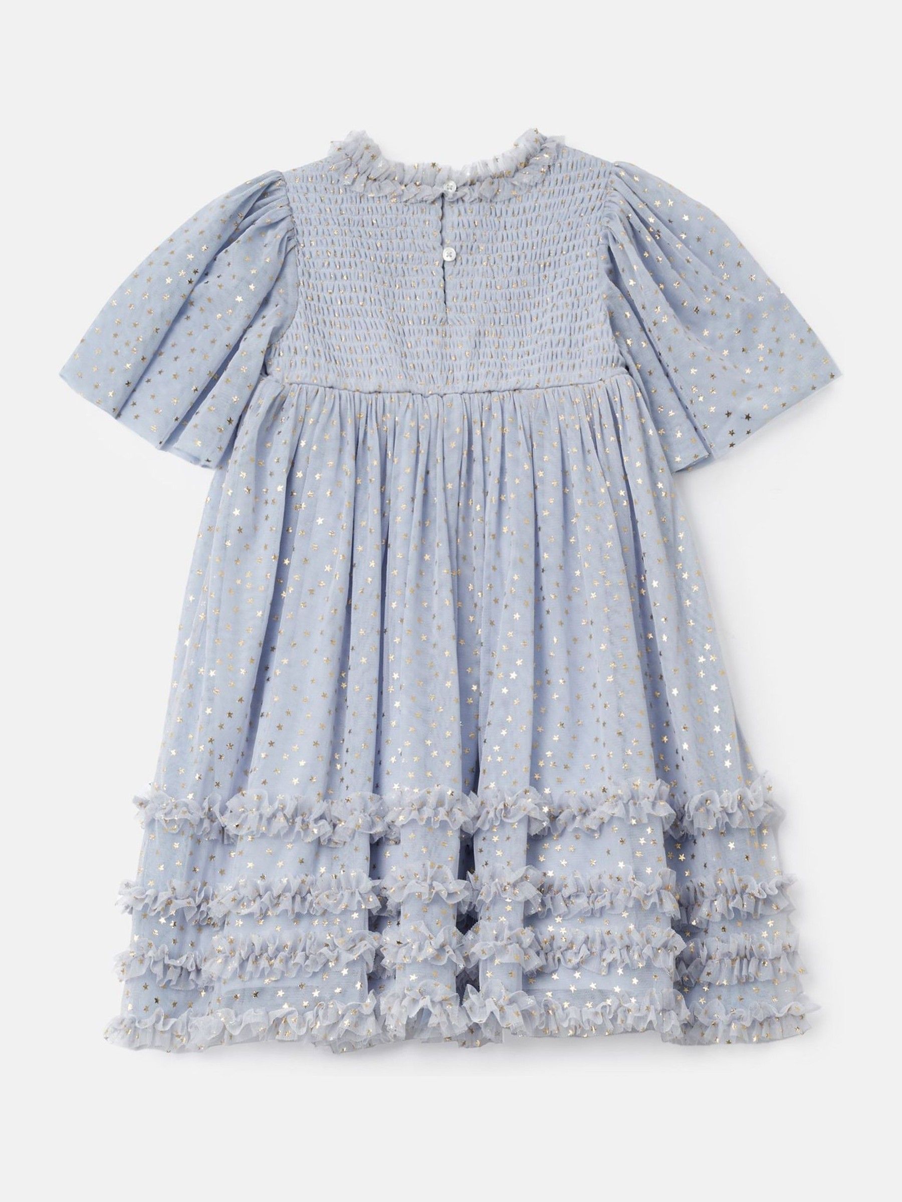 Angel & Rocket Xeni meshjurk met folieprint