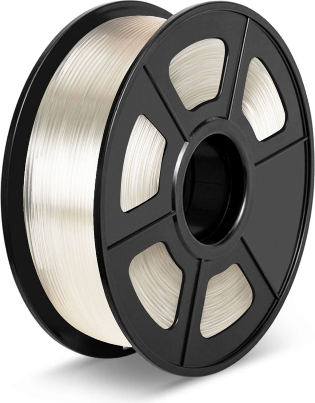 SUNLU  PLA+ Transparent, 1,75 mm / 1000 g    Modifiziertes PLA Filament mit hoher Zähigkeit