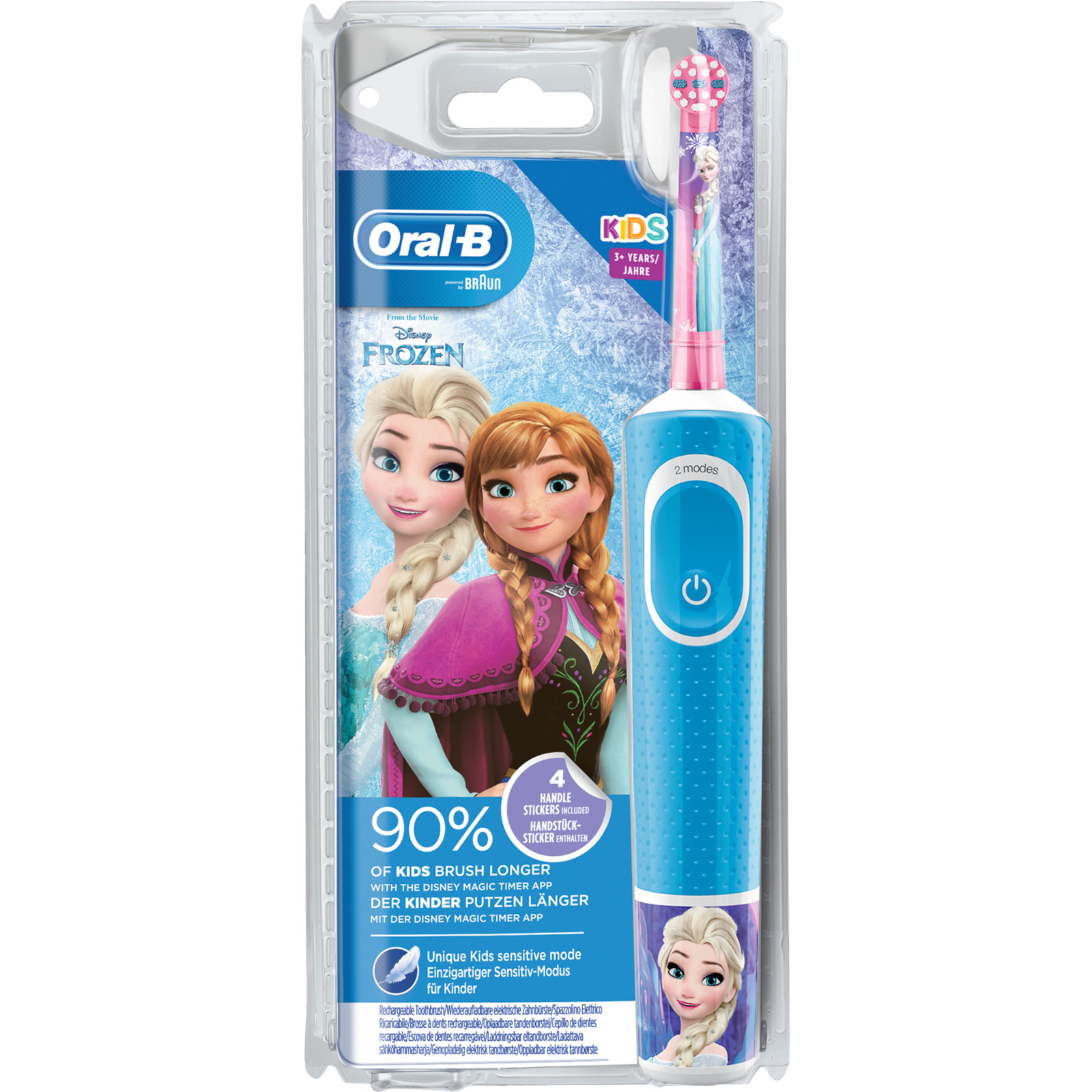 Oral-B Elektrische Zahnbürste Vitality 100 Kids Plus Frozen