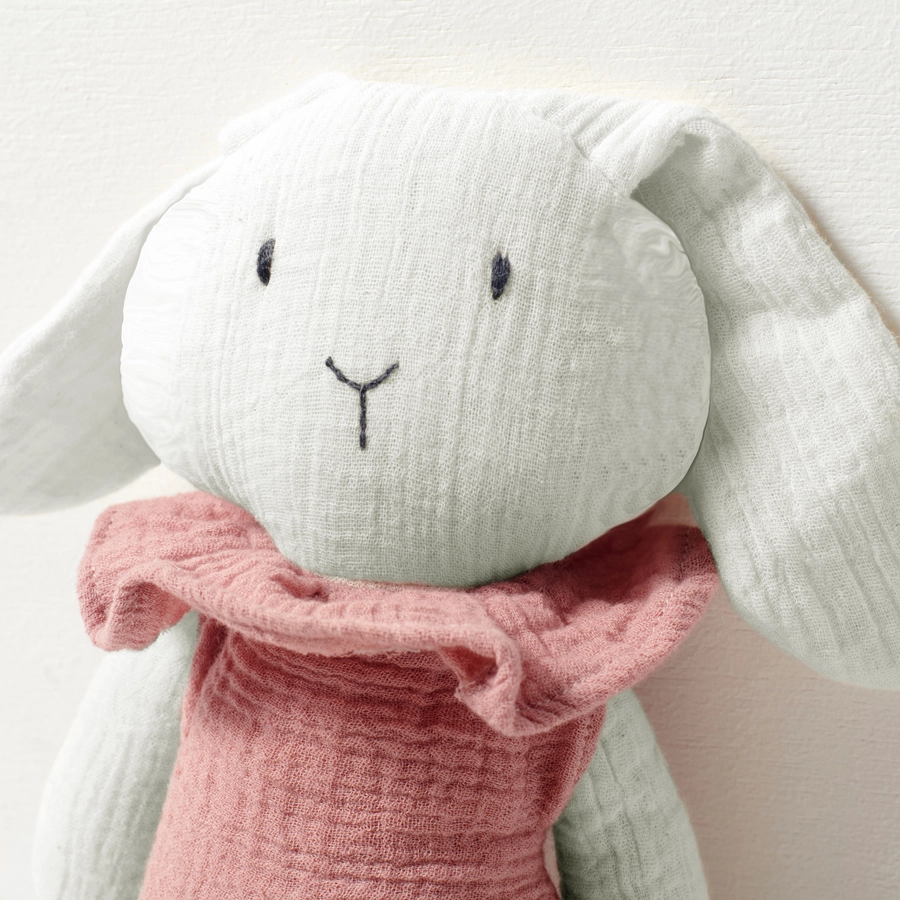 Nordic Coast Company Kuscheltier Musselin Hase Bella
