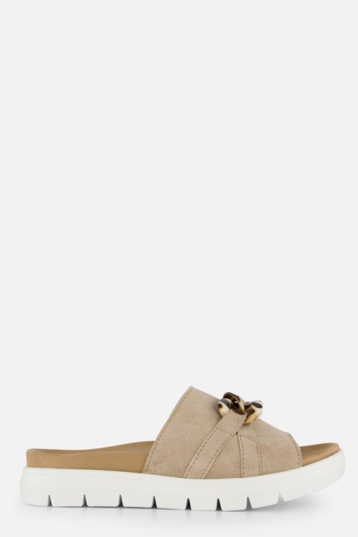 Feyn Sandalen taupe Suede