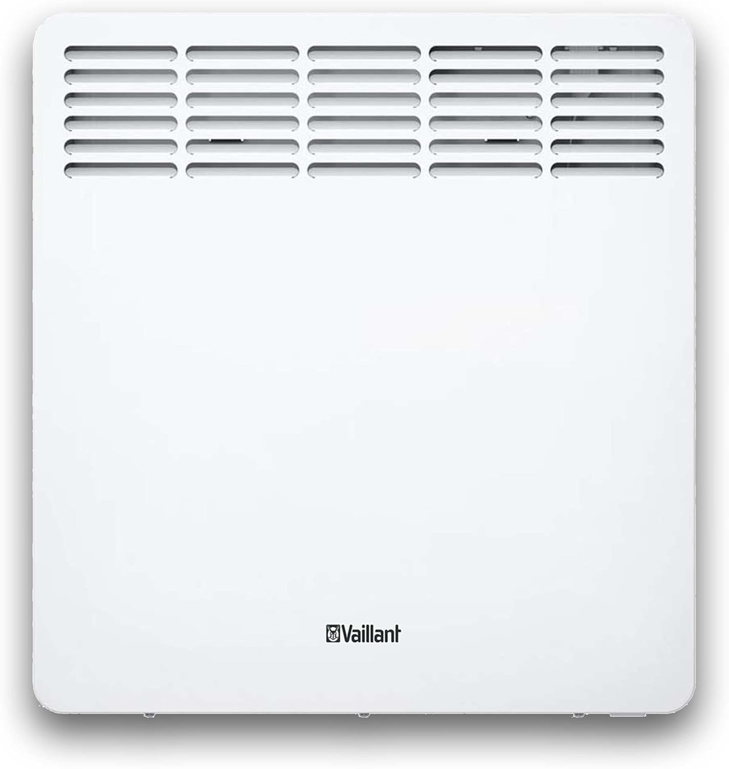 Vaillant eloMENT VER 75/5 Wandkonvektor für ca. 7,5 m2 (weiß), 230V, 0,8 kW Heizleistung, Elektroheizkörper für zuverlässige und schnelle Wärme, wandhängend, 0010023955
