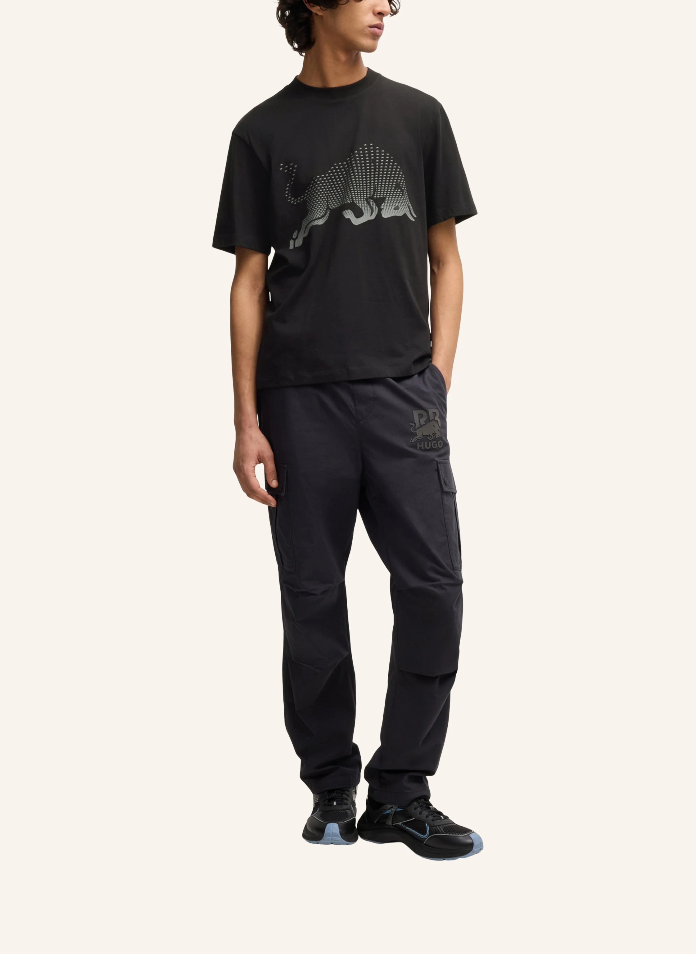 HUGO T-Shirt DRICARD_RB Relaxed Fit