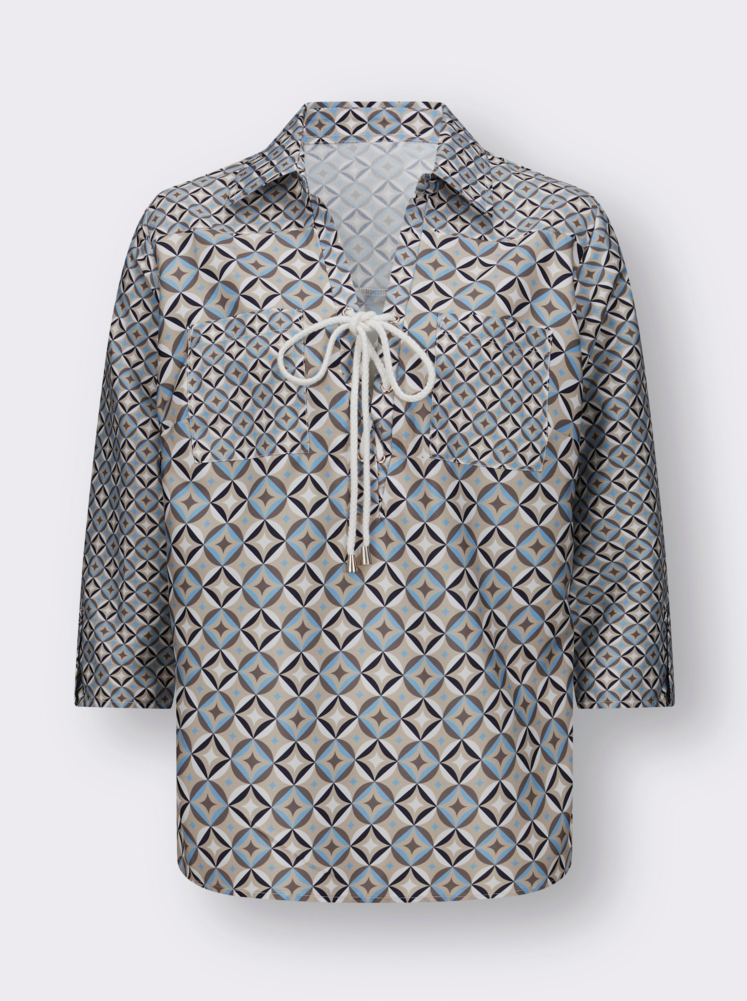 Druckbluse