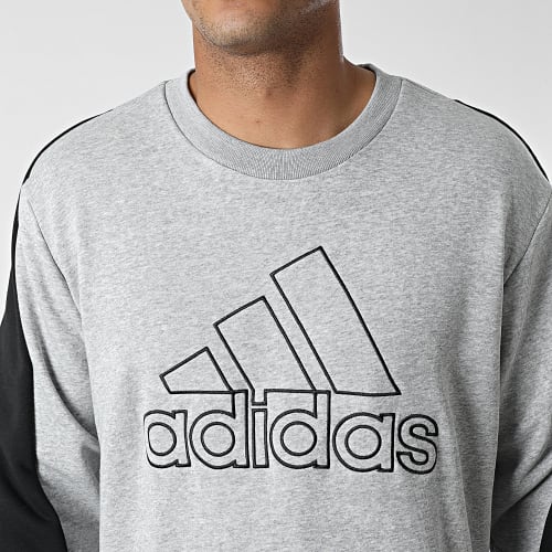 Sweat Crewneck FI BOS HC5860 Gris Chiné