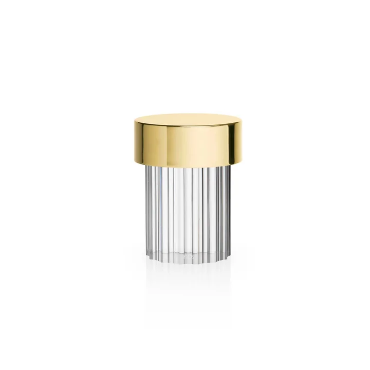 Flos - Last Order LED Tischleuchte, Messing / fluted