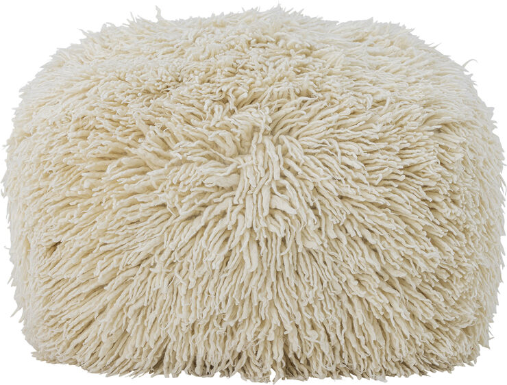 Bloomingville Lomba Puf, Natur, Uld Natur