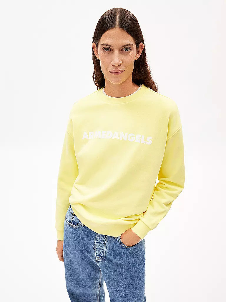 ARMEDANGELS Sweatshirt AARIN gelb