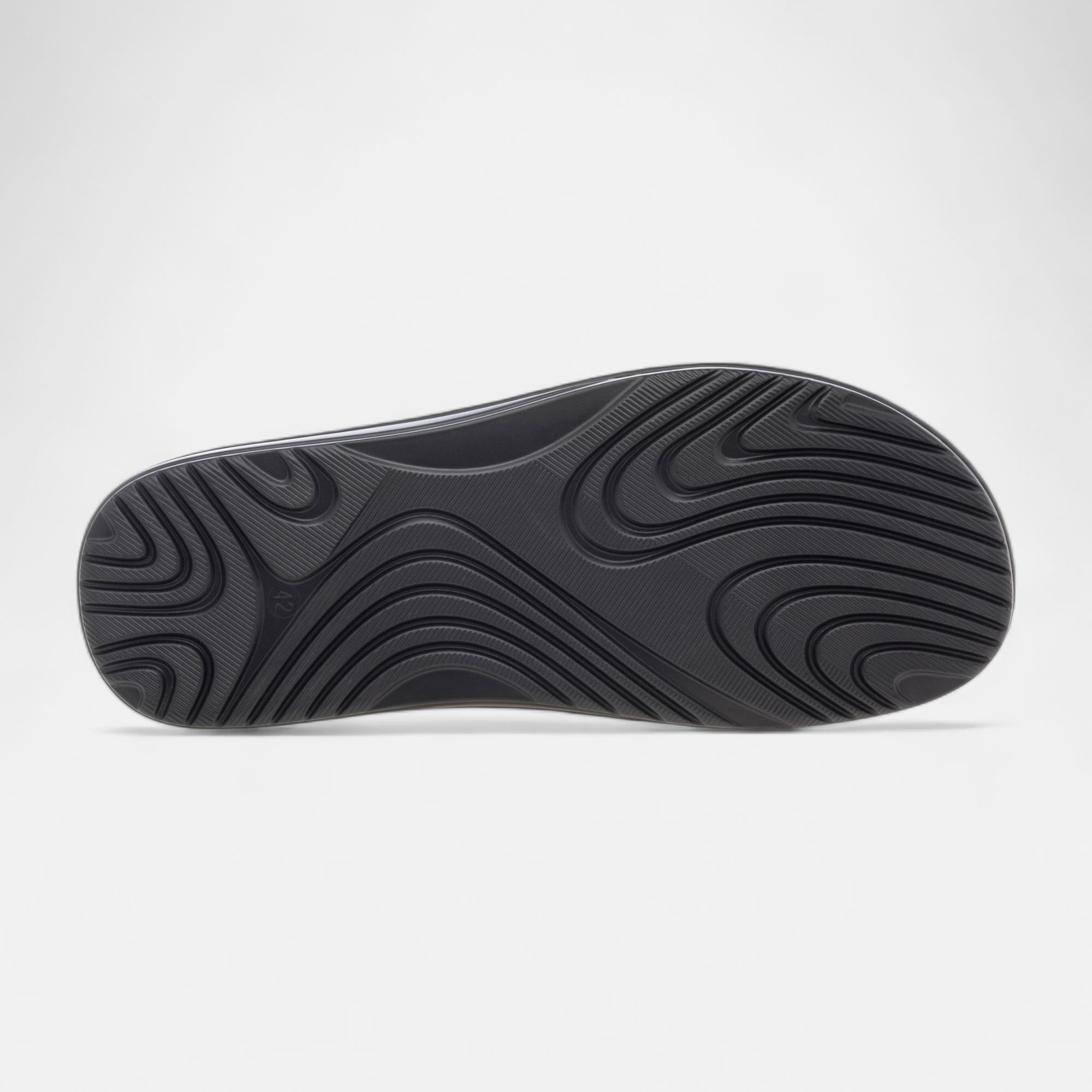 Sandales Homme en cuir noir