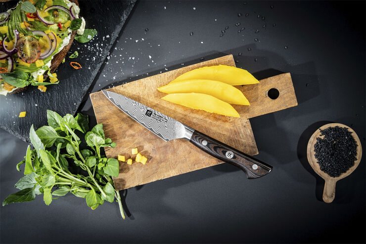 Zwilling Tanrei Urtekniv 100 Glatslebet Brun